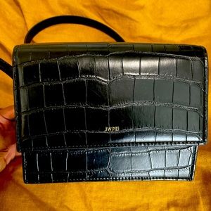 JW PEI vegan luxury crossbody crocodile bag